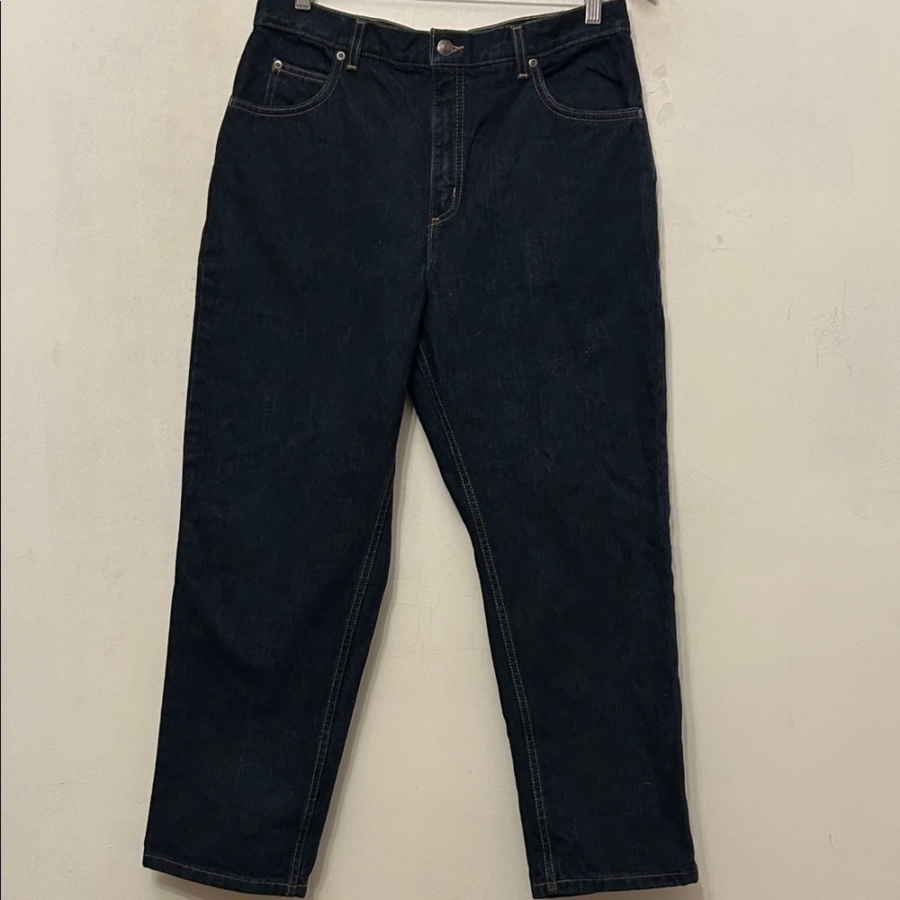 Lands End classic straight leg jeans Size 12P EUC